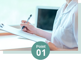 丁寧なカウンセリング